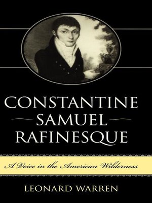 cover image of Constantine Samuel Rafinesque